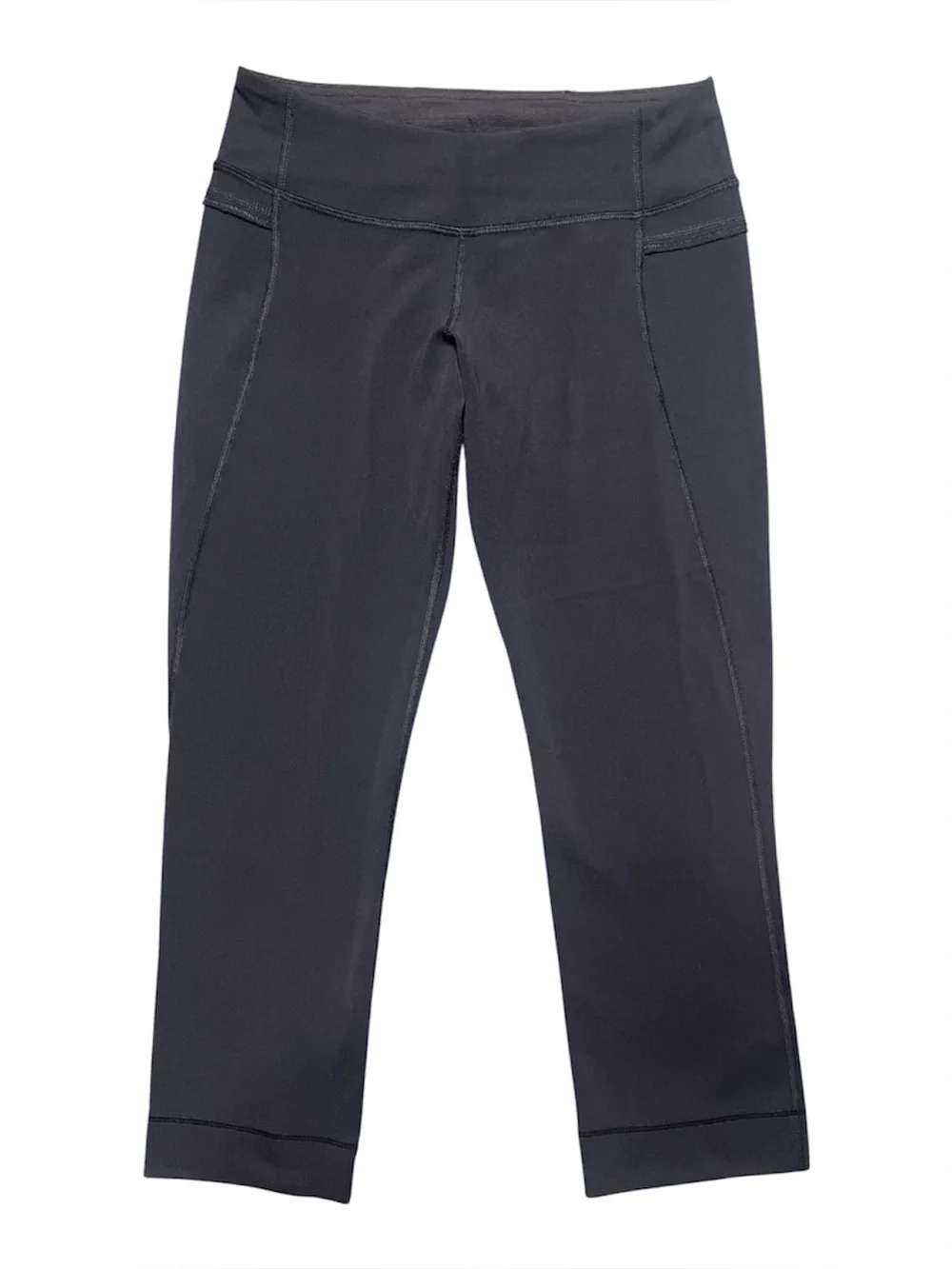 Lululemon black cropped leggings capri leggings women’s size 4